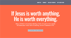 Desktop Screenshot of citylightschurch.com